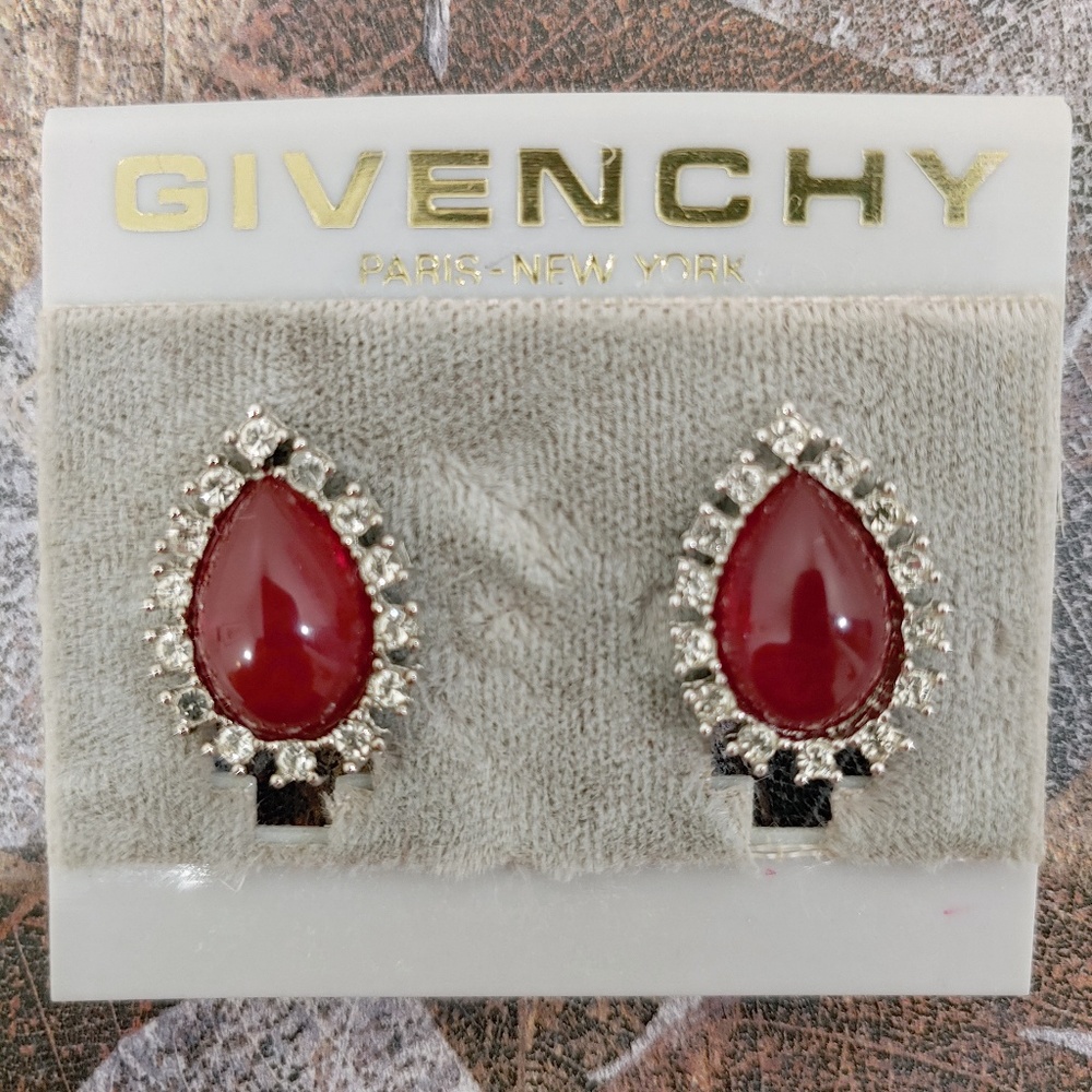 Vintage Givenchy Clip On Earrings
